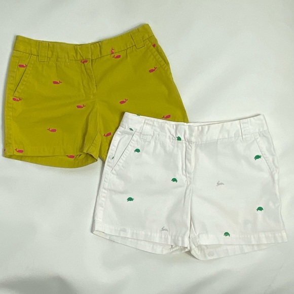 EUC 2PC BUNDLE J.Crew Shorts size 4 - Picture 2 of 3